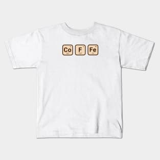 Coffee Elements Kids T-Shirt